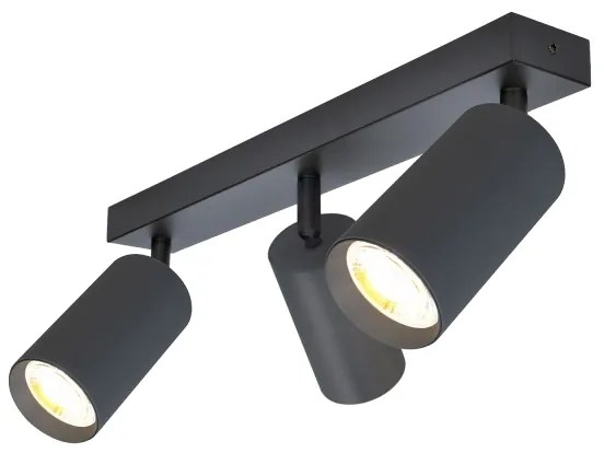 Brilagi - LED dimmelhető spotlámpa SELE 3xGU10/6,5W/230V antracit