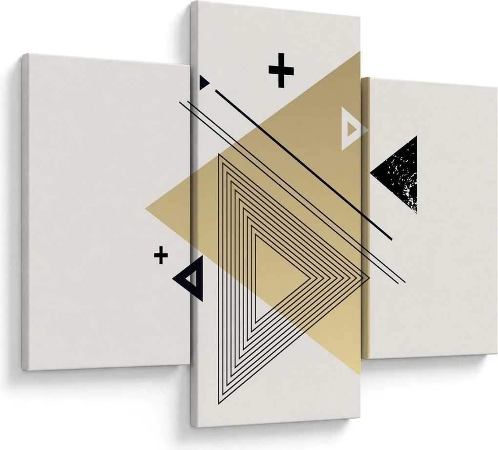 Kép - Geometriai formák N⁰4 (90x60 cm)