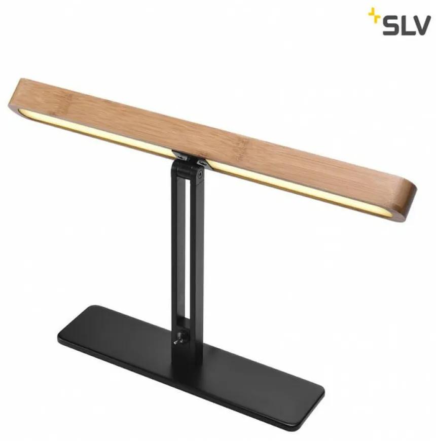 Vincelli bambusz LED asztali lámpa kapcsolóval