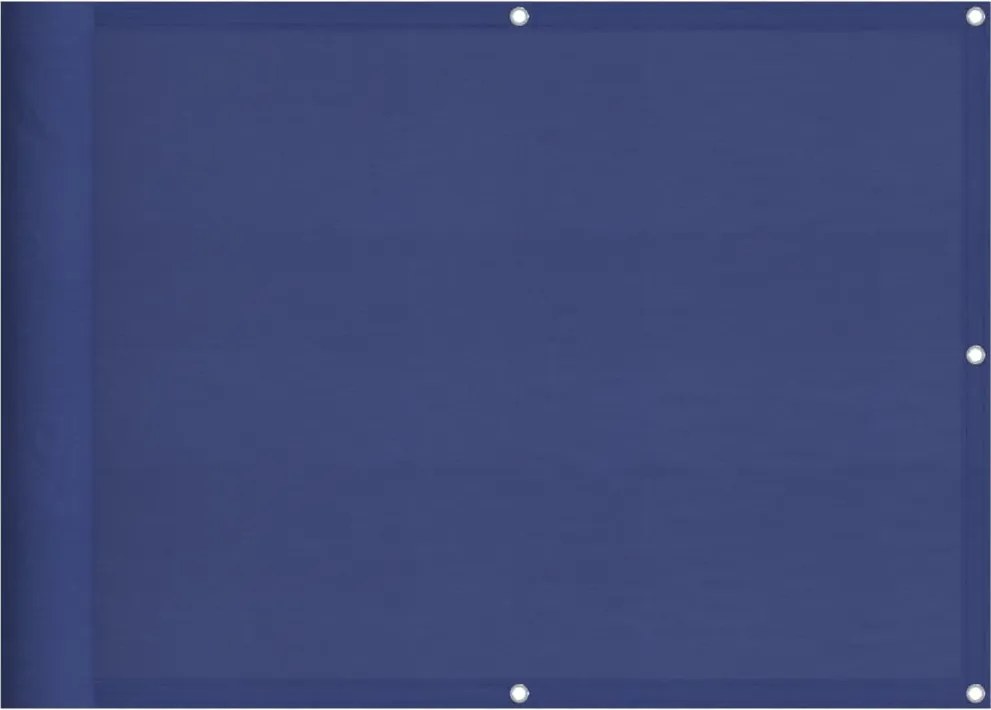 vidaXL kék 100% oxford poliészter erkélyparaván 75 x 700 cm