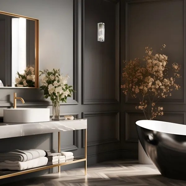 Rabalux 75035 - Fürdőszobai fali lámpa SYBIL 2xG9/28W/230V IP44