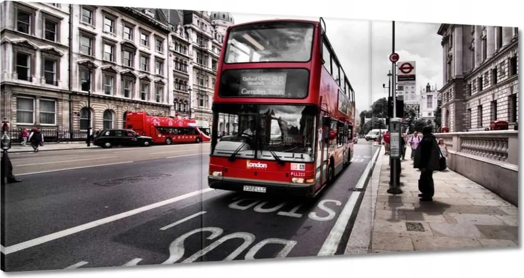 Festmények 180x90 Érdekes londoni busz