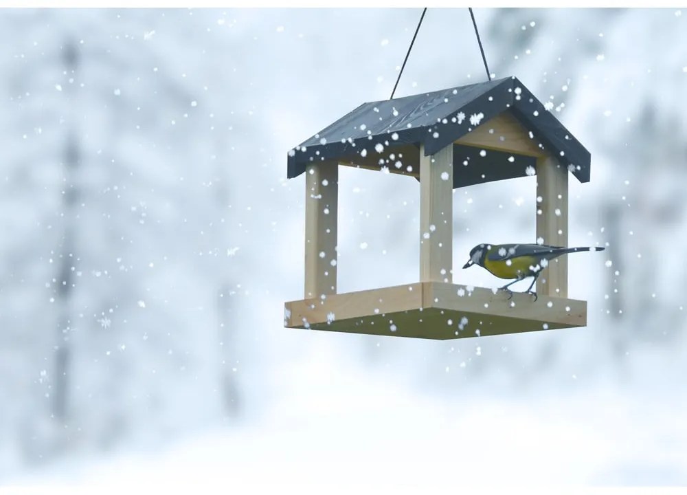 Függő madáretető fából - Esschert Design