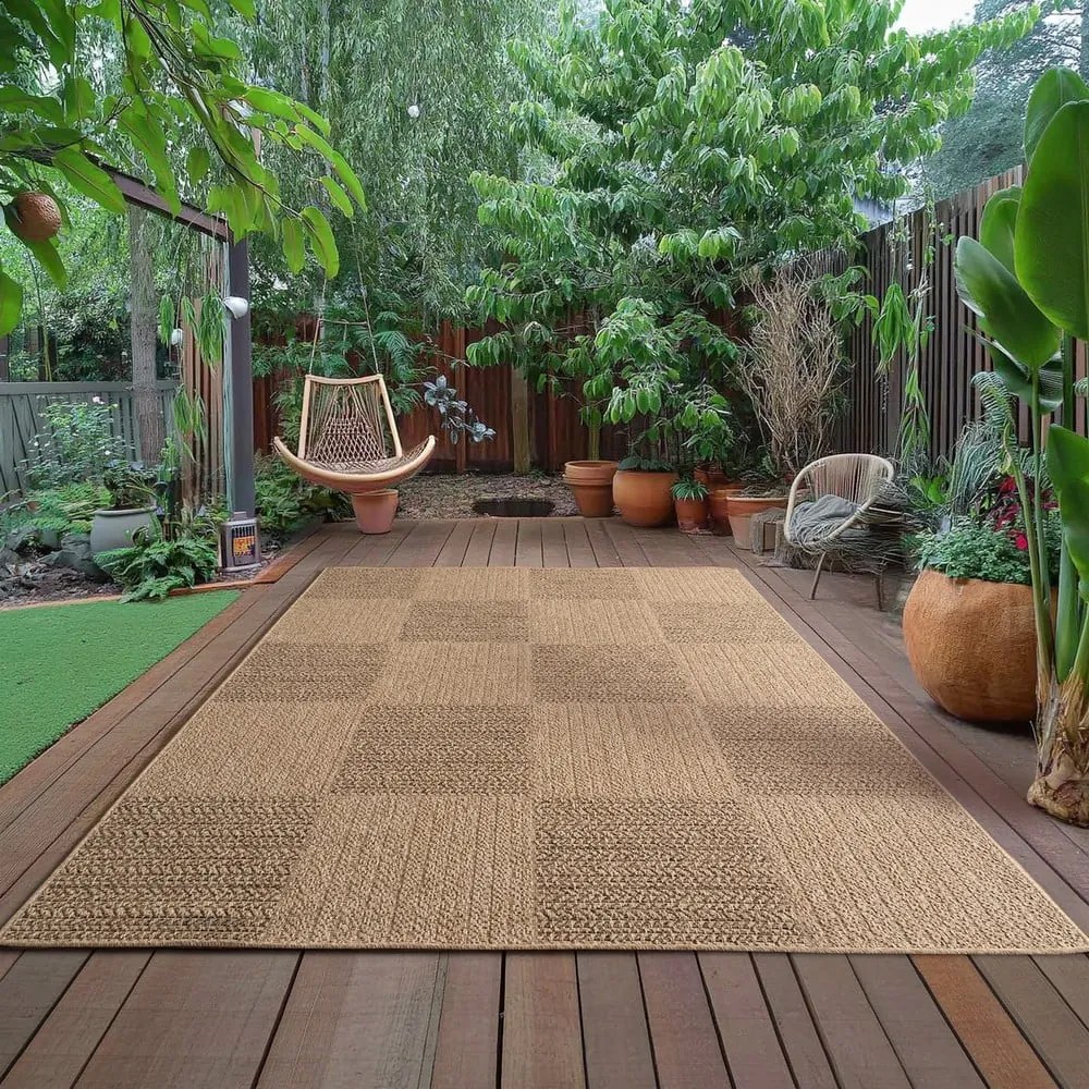 Barna kültéri-beltéri szőnyeg 240x340 cm Timber 1405 – Ayyildiz Carpets