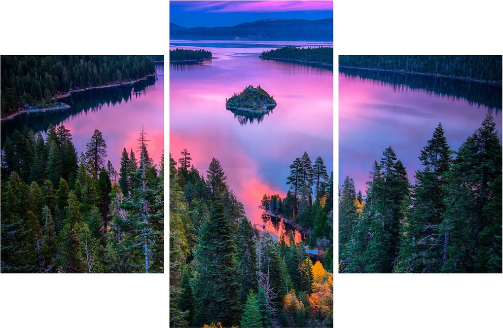 Kép - Lake Tahoe, Sierra Nevada, Kalifornia, USA (90x60 cm)