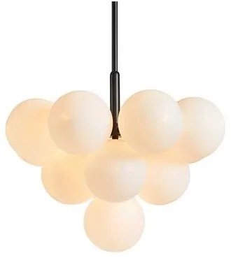 Markslöjd 107911 - Rúdra szerelt csillár MERLOT 13xG9/20W/230V átm. 56 cm fehér/fekete