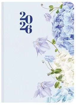 Naptár, tervező, B6, napi, TOPTIMER, Joy, harangvirág (NKJ022HVU)