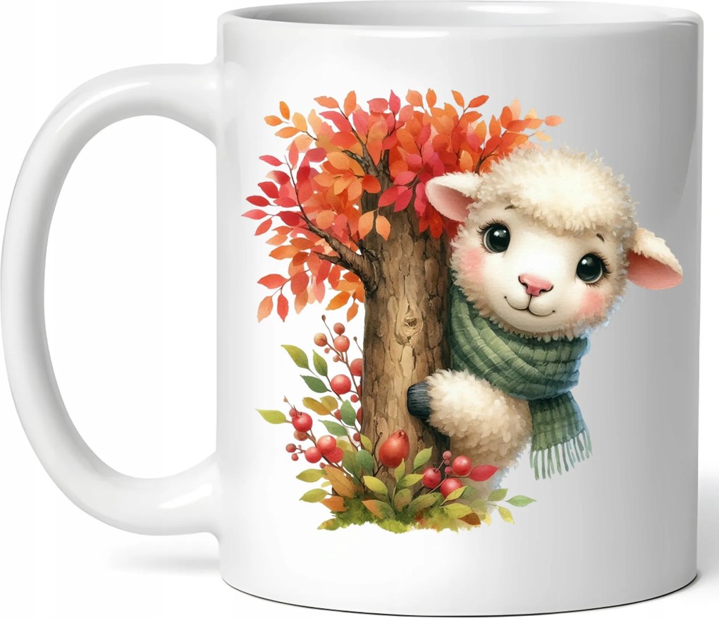 Bögre Édes Bárány Őszi Hangulat Kerámia Doboz 330ml