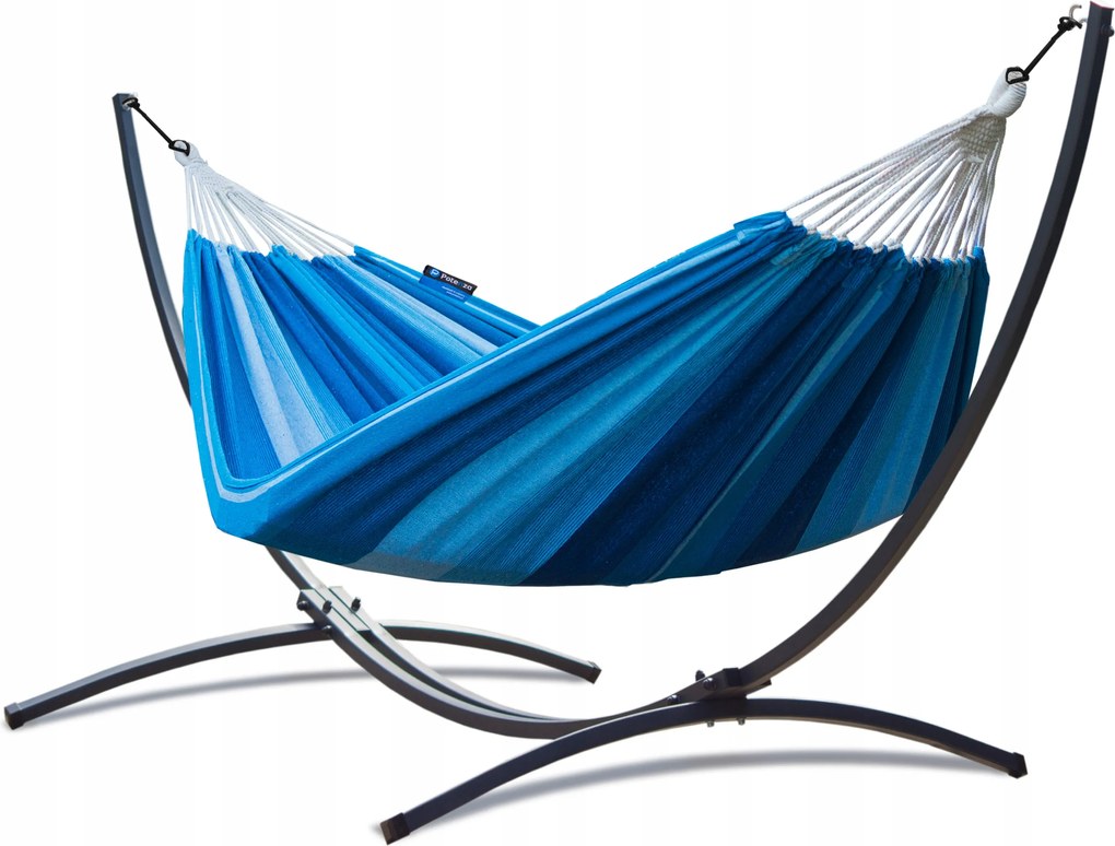 Függőágy acél vázzal Indela kerti szett klasszikus függőágy Potenza