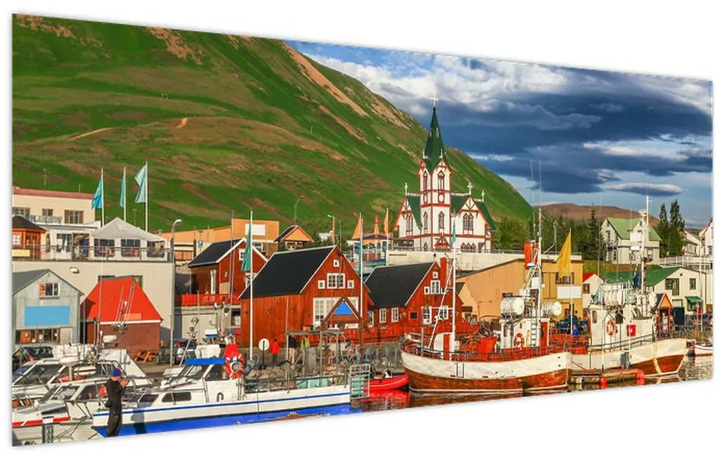 Kép - Húsavík (120x50 cm)