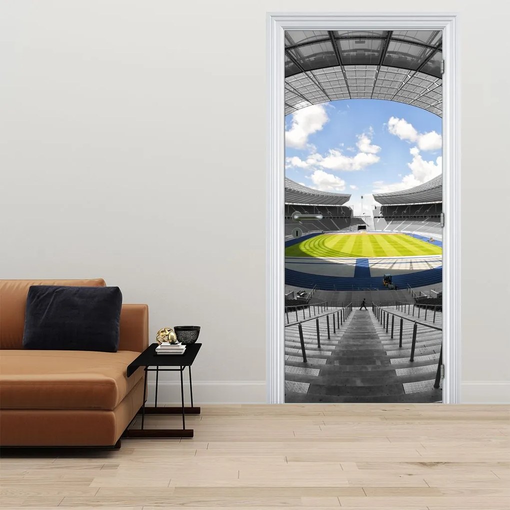 Fotótapéta ajtóra - Futballstadion (95x205cm)