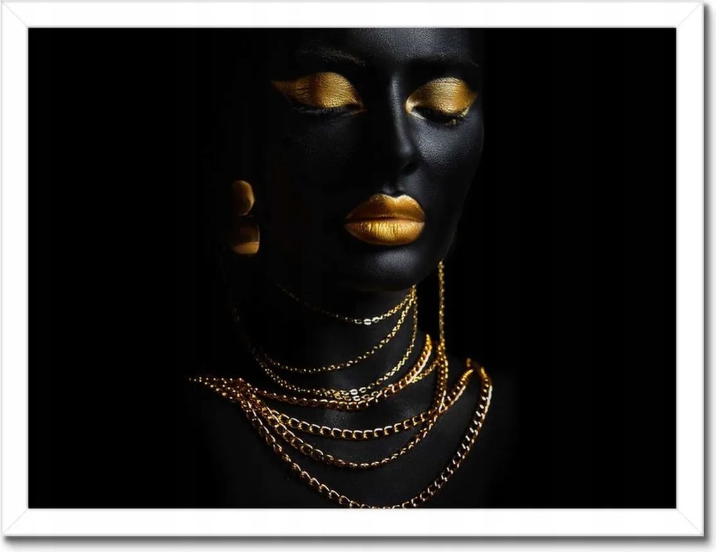 Poszterek keretben 40x30 Arany szemhéjak alatt