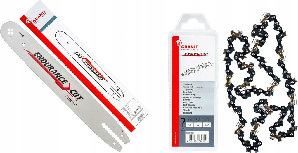 Vezetősín 14'' 35cm és Láncfűrészhez Stihl MS180 MS210 MS230