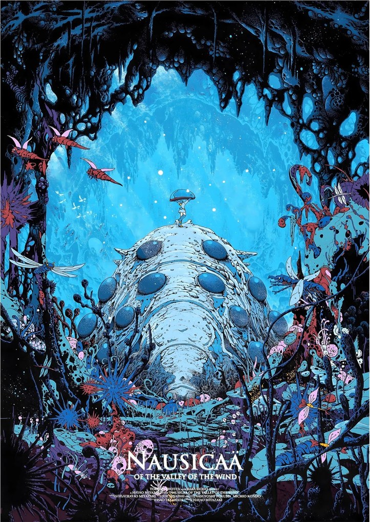 Nausicaä poszter a Szélvölgyből