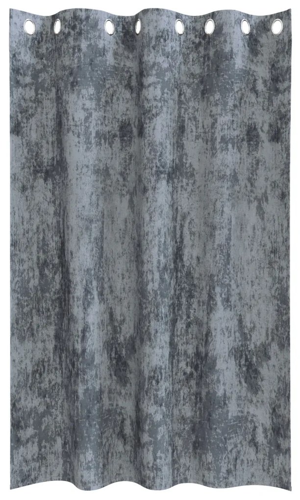 Szemfüggönyök Ezüstszürke Poliészter 140 x 175 cm