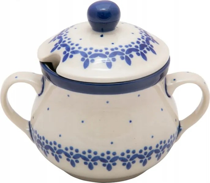 Cukortartó 200 ml Ceramika Artystyczna Boleszláv minta 000A2 Pöttyös