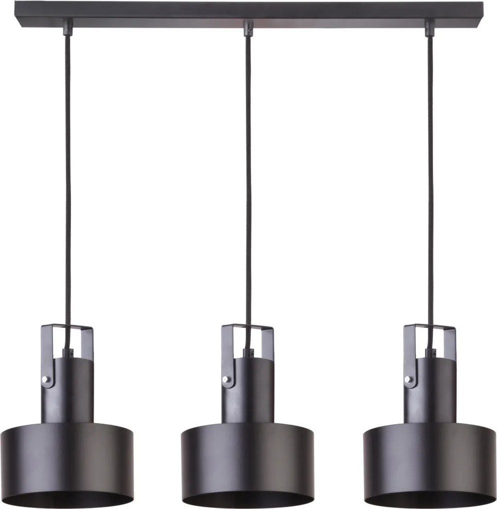 SIGMA LIGHTING 31194 RIF Többágú Függesztett Lámpa Fekete E27 IP20