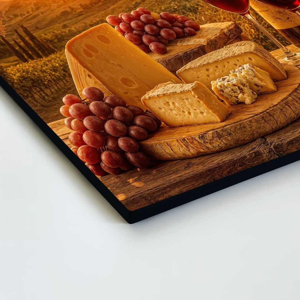 DUBLEZ | Színes fa kép - Toszkán nap