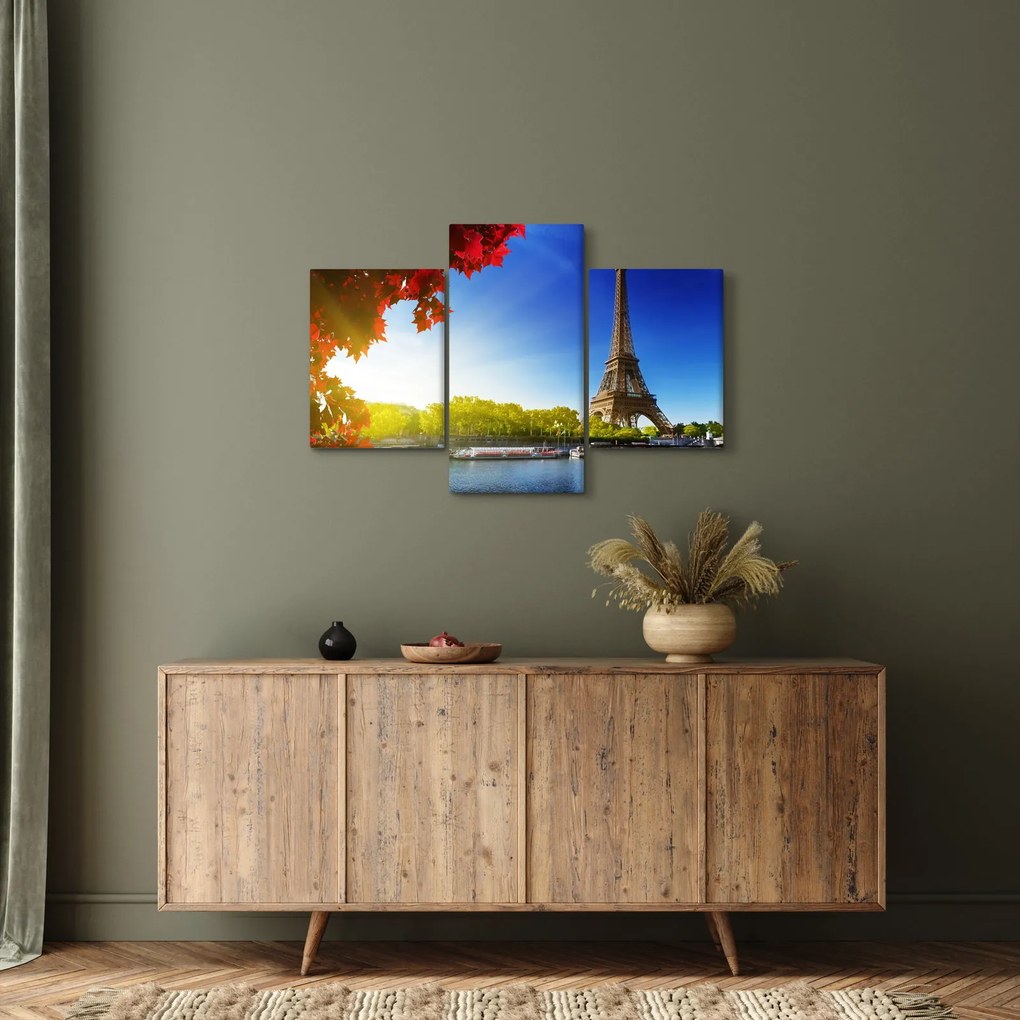 Kép - ősz Párizsban (90x60 cm)