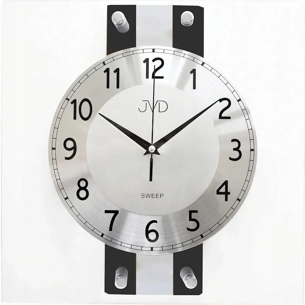 Csendes Üveg Fa Falióra NS21051.1