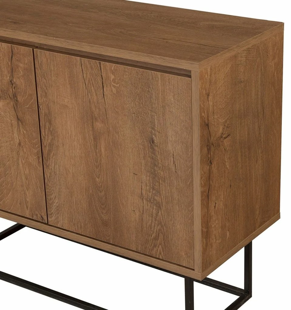 Zuri Walnut and Black szekrény