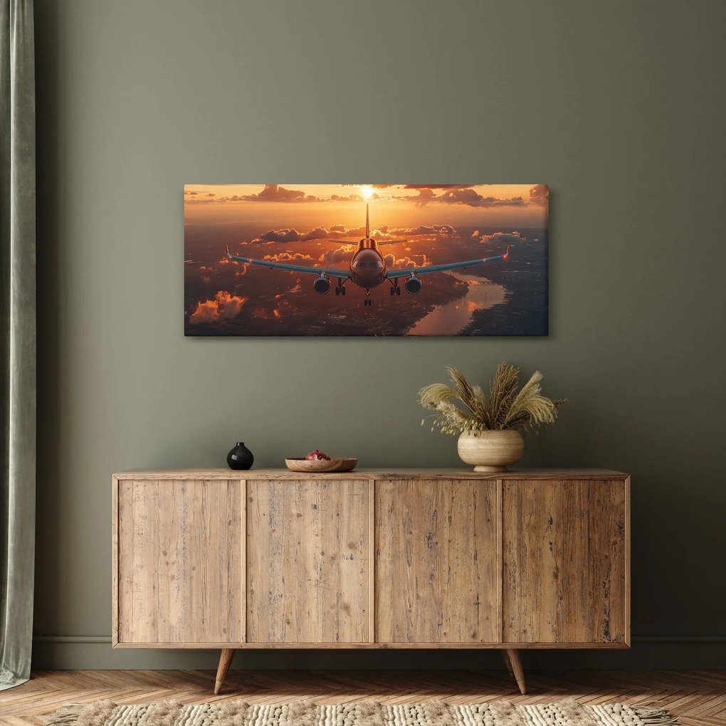 Kép - Szállító repülőgép (120x50 cm)