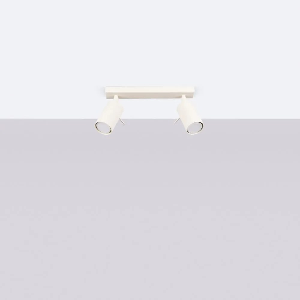 Krémszínű spotlámpa 6x30 cm Etna – Sollux