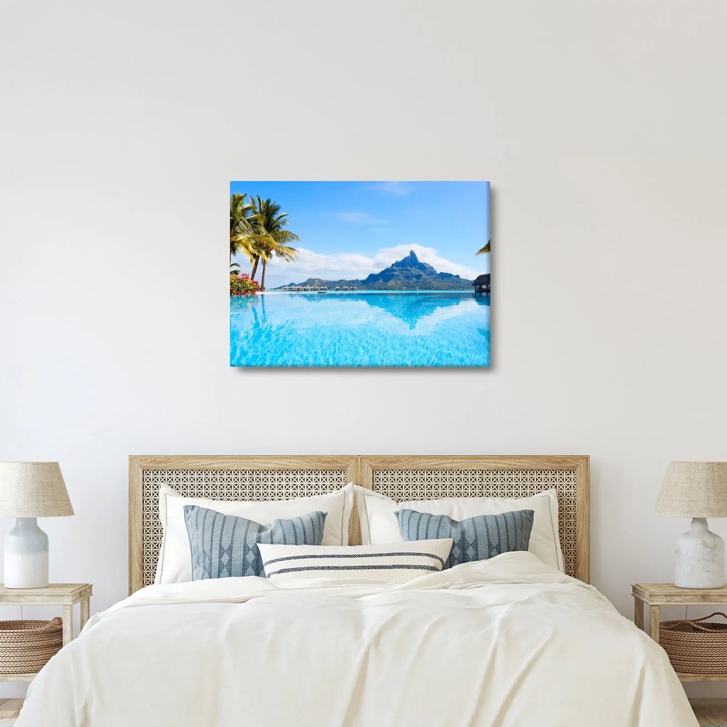 Kép - Pálmafák és strandok (70x50 cm)
