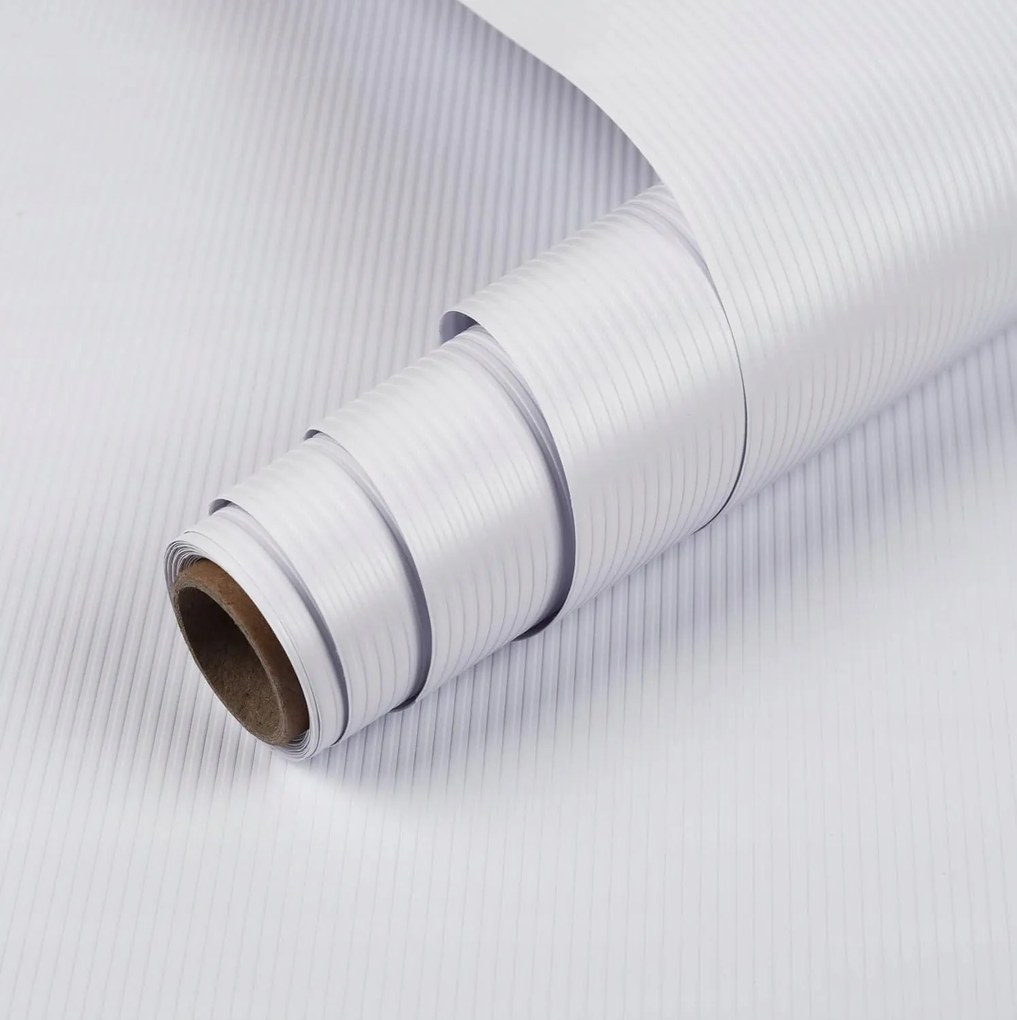 Fehér Tapéta Bútorfurnér öntapadós 3mx40cm Vízálló Bútor Fal