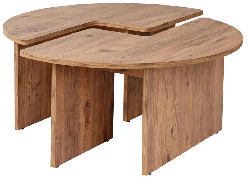 LUVIA fenyő dohányzóasztal