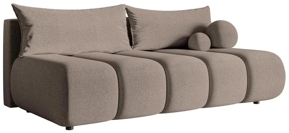 Háromszemélyes kanapé Didier mini (bézs + fekete) . 1100575
