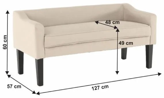 FIRONA bézs/fekete pad