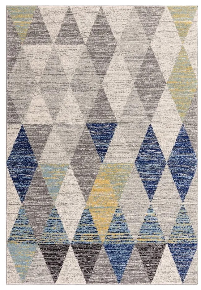 Kék szőnyeg 160x230 cm Muse Harlequin Blue – Asiatic Carpets
