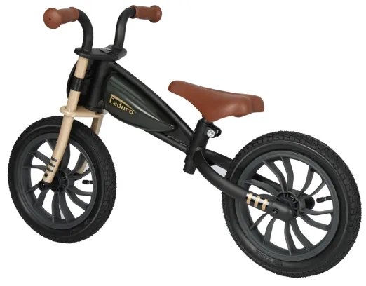 QPlay - Tolós bicikli FEDURO fekete/arany