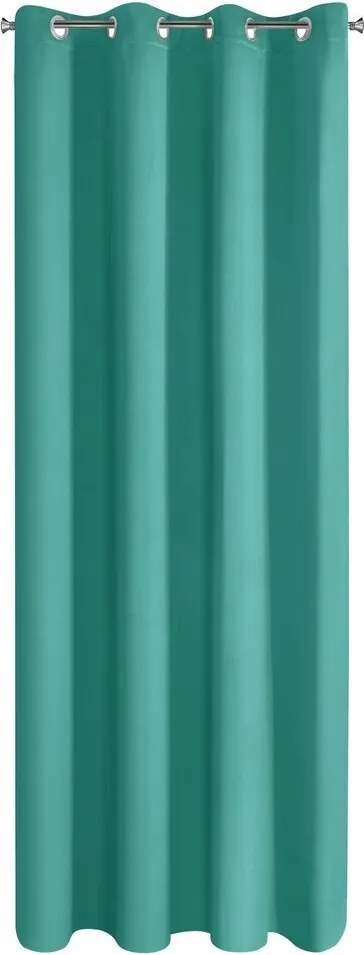 Sötétítő függöny félmatt Türkiz 135X250 Kerekek