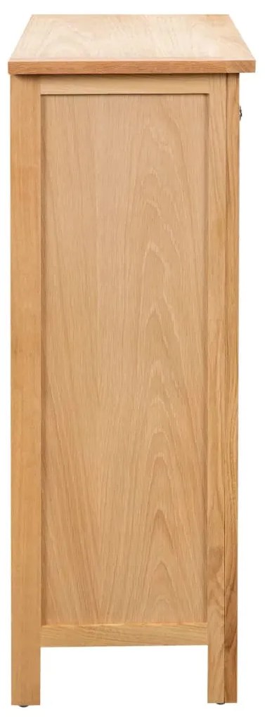 Tömör tölgyfa bortartó szekrény 72 x 32 x 90 cm