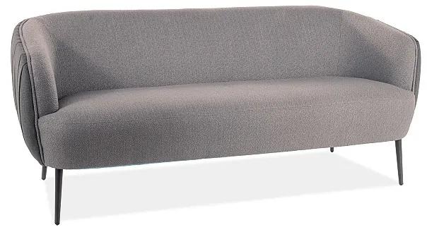 MEDUSA 3 kanapé, 176x74x79, szürke