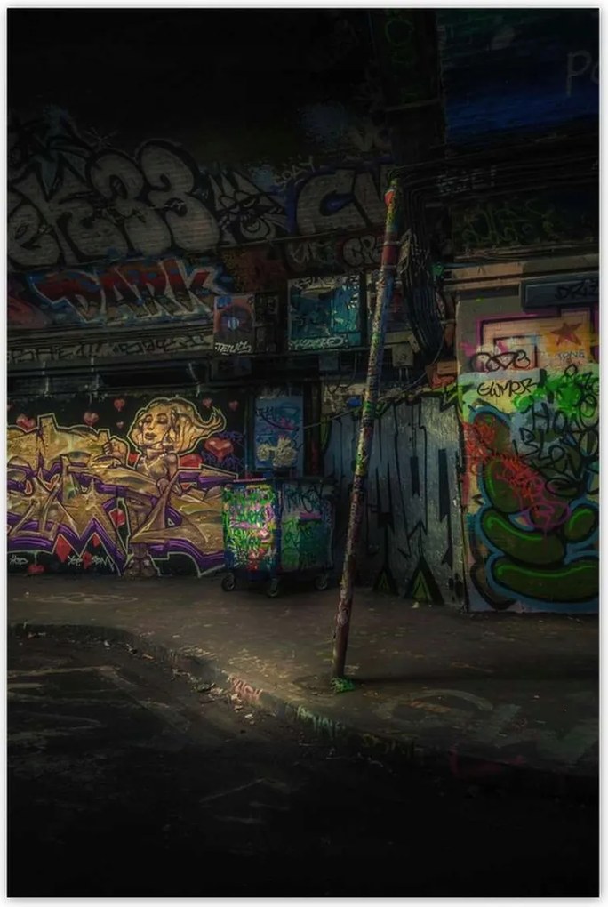 Poszterek 80x120 Graffiti Utcaművészet