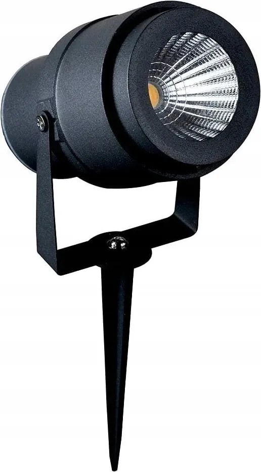 V-tac Led kerti lámpatest 12W fekete IP65 875lm Semleges