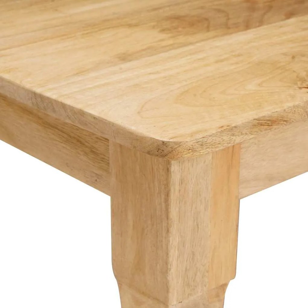Dohányzóasztal Barna 100 x 55 x 40 cm tömör mangófa