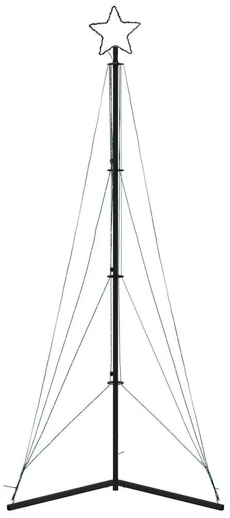 kék LED karácsonyfa 483 LED 240 cm