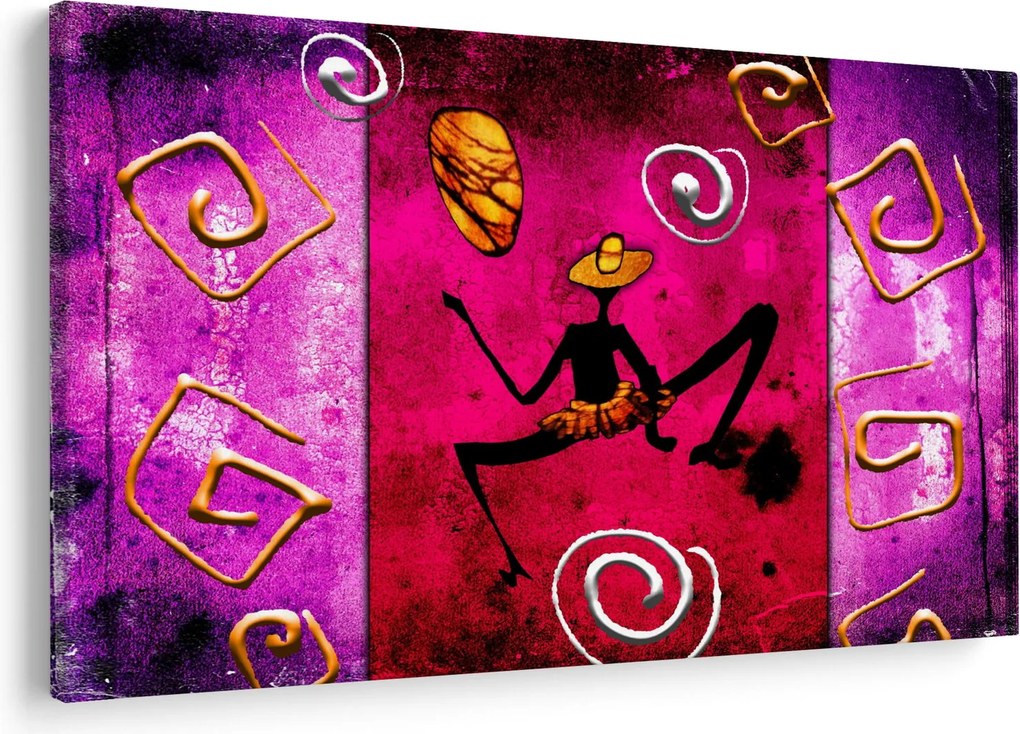 Történelmi falfestmény képe (90x60 cm)