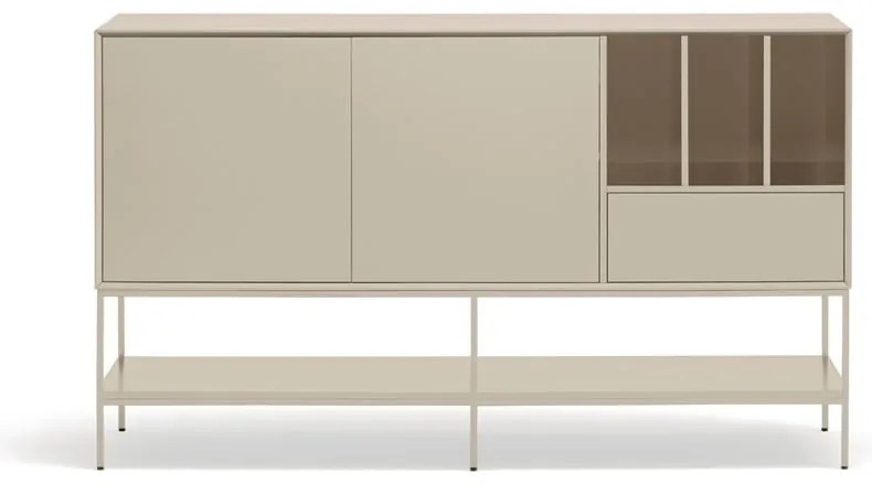 Krémszínű komód 166x98x45 cm Platt – Teulat