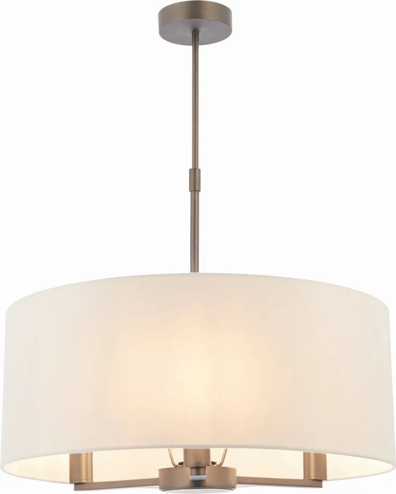 ENDON 73015 DALEY Ernyős Függesztett Lámpa Antik Bronz, Üveggolyó E14 IP20