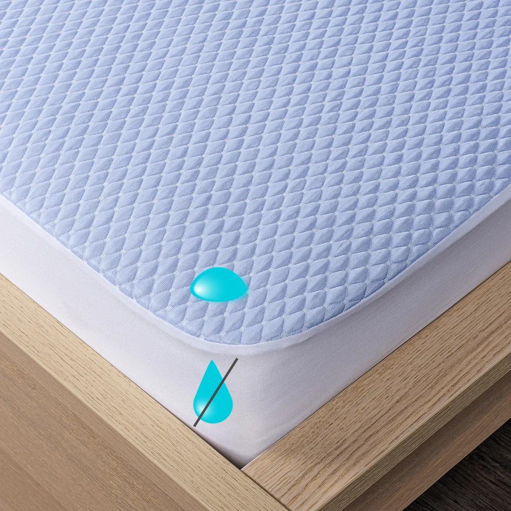 4Home Cooler körgumis vízhatlan hűsítő matracvédő, 200 x 200 cm + 30 cm, 200 x 200 cm