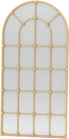 Ovalis tükör, arany, 90 cm