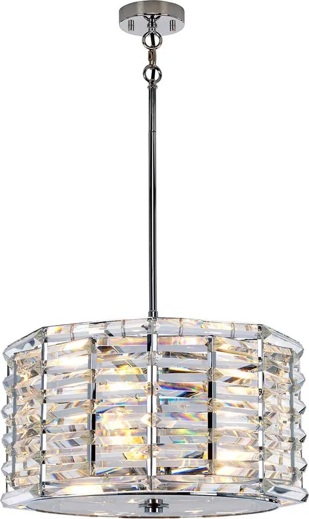 Elstead glamour modern függeszték shoal fényes nikkel elsshoal-4p