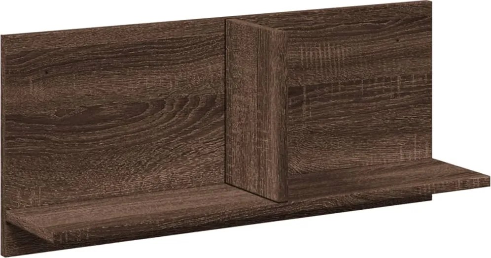 vidaXL barna tölgy színű szerelt fa fali szekrény 70 x 16,5 x 30 cm