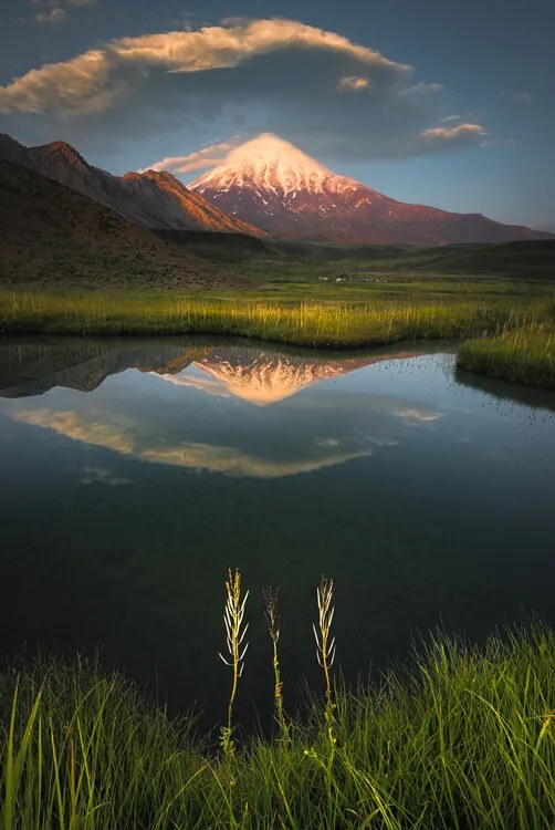 Fotográfia God's Hand on Mount Damavand, Majid Behzad