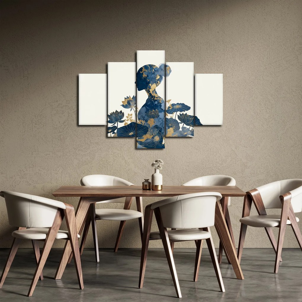 Kép - Márvány női profil (150x105 cm)